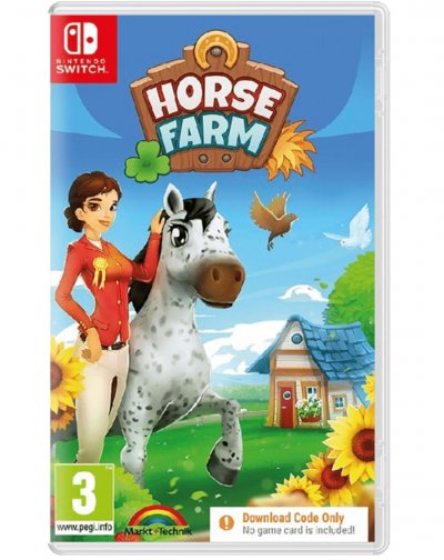 JUST FOR GAMES Horse Farm Nintendo SWITCH (Code de t&eacute;l&eacute;chargement) 