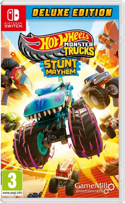 Hot Wheels Monster Trucks : Stunt Mayhem - Deluxe Edition (SWITCH)