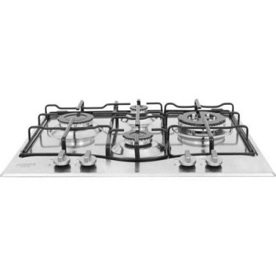Hotpoint Ariston PCN 642 T/IX/HAR Table de cuisson au gaz Acier inoxydable - 4 foyers
