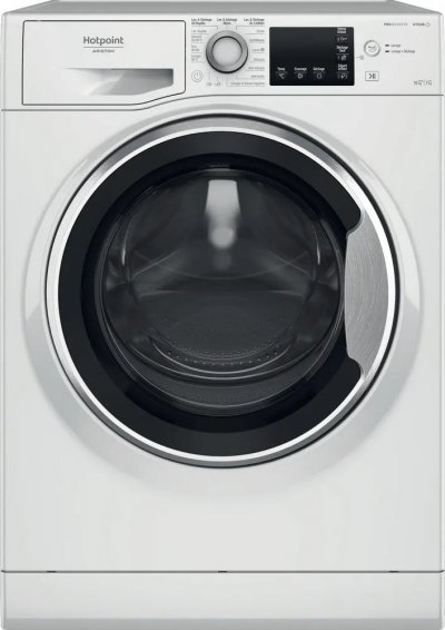 HOTPOINT   Lave linge s&eacute;chant posable 10kg Steam Hygi&egrave;ne  NDBD107489WSAFR