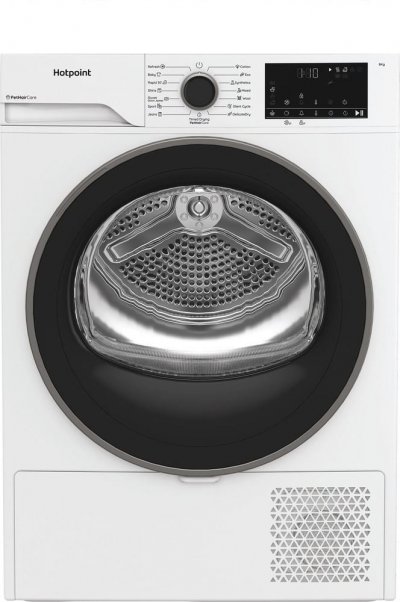 HOTPOINT   S&egrave;che linge pompe &agrave; chaleur posable 8 kg  CHD84MWBSEE