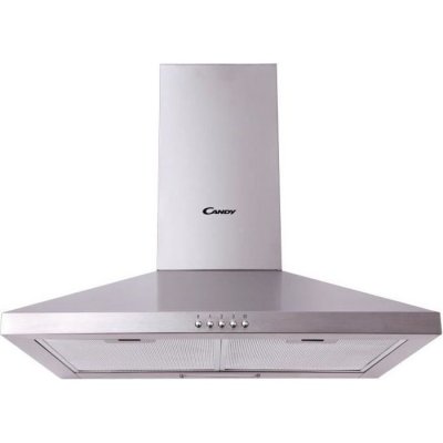 CANDY Hotte d&eacute;corative murale 60cm 67db 458m3/h inox - CCE160XGG - 