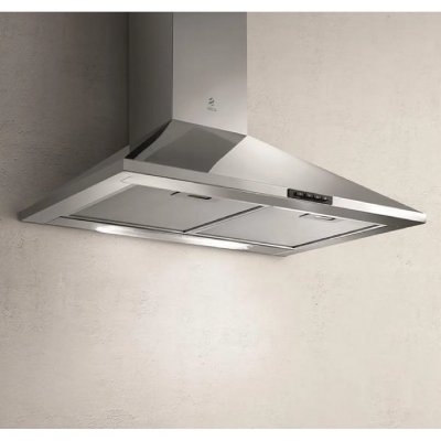 ELICA Hotte d&eacute;corative murale 60cm 68db 395m3/h inox -  - prf0091761b