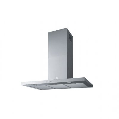 Hotte d&eacute;corative murale 90cm 64db 741m3/h inox - 6510622 - ROBLIN