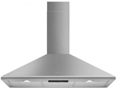 SMEG Hotte d&eacute;corative murale  HOTTE 90CM INOX - KSED95XE