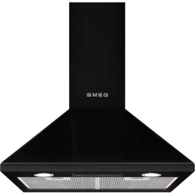SMEG Hotte d&eacute;corative  KSED65NEE - Noir brillant
