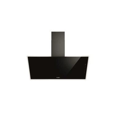 WHIRLPOOL Hotte verticale l90 290/580/66 0m3h 54/68/71db noir CDP-WHVF93FLTK