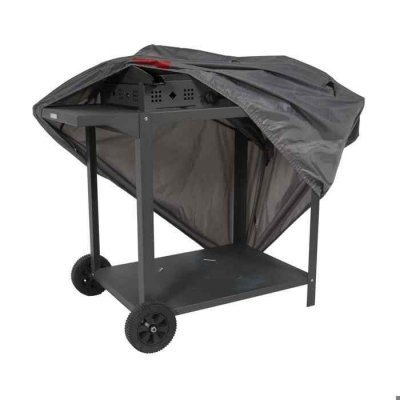 OVIALA Housse barbecue rectangulaire 110 x 58 x 60 cm grise Cov'up Gris