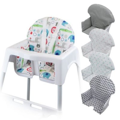 MONSIEUR BEBE Housse d'assise pour chaise haute b&eacute;b&eacute; enfant gamme D&eacute;lice - Jungle