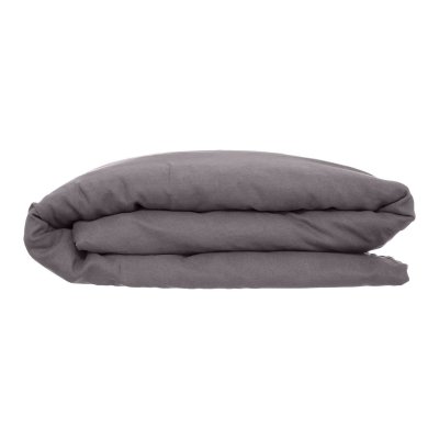ATMOSPHERA Housse de couette 100% lin 240x220 cm gris ardoise - 