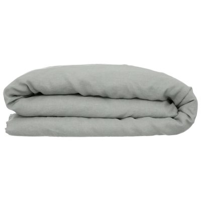 ATMOSPHERA Housse de couette 100% lin 260x240 cm vert - 