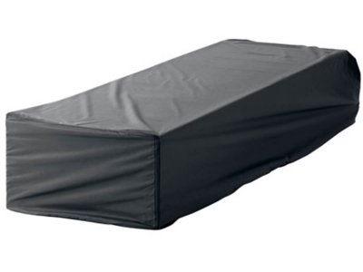 HABITAT ET JARDIN Housse de protection pour bain de soleil - 194 x 71 x 35 cm - Noir