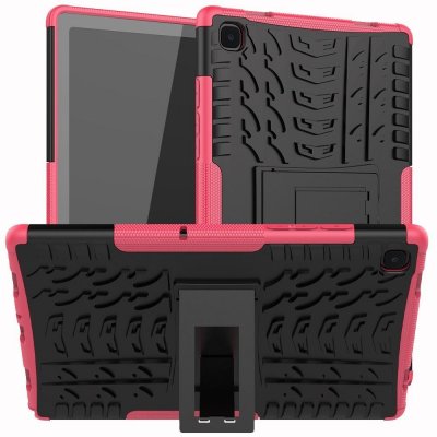 HTDMOBILES Housse Etui Coque Rigide Anti Choc pour Samsung Galaxy Tab A7 T500 / T505 (10,4 Pouces) - Rose