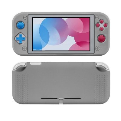 STRASSE GAME Housse &eacute;tui silicone de protection pour console Nintendo Switch Lite - Gris