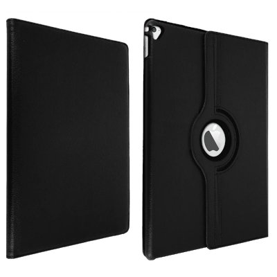 AVIZAR Housse iPad Pro 12.9 2015 / 2017 Multipositions Noir - Support orientable 360&deg;