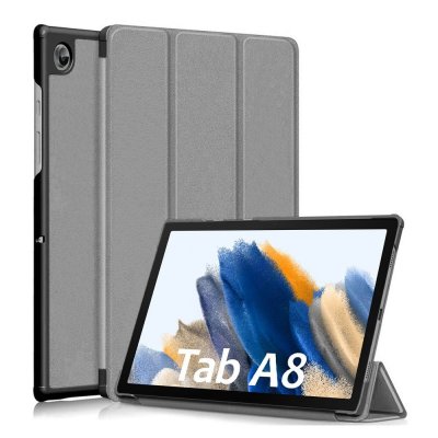 EBESTSTAR Housse pour Galaxy Tab A8 10.5 (2021) SM-X200 X205 Smart Case Support Auto-veille, Gris