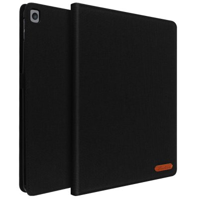 AVIZAR Housse pour iPad 2021 2020 et 2019 10.2 Rangements Cartes Fonction Support Fin Noir