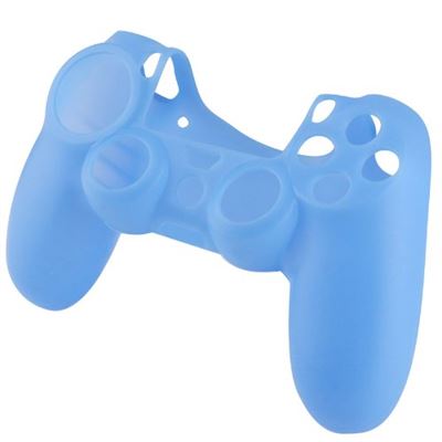 STRASSE GAME Housse pour Sony Playstation 4 / PS4 - &eacute;tui protection silicone - Anti choc / rayures - Bleu