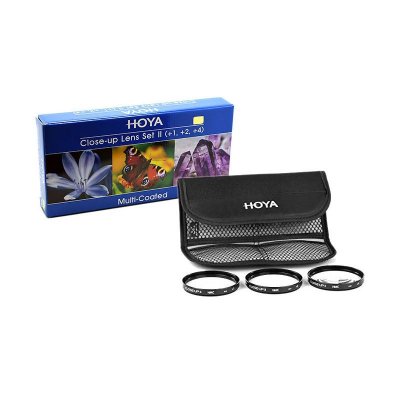 HOYA  58&nbsp;mm HMC Close-Up Lot de filtres&nbsp;&ndash;&nbsp;Noir