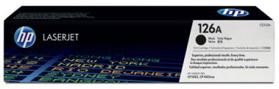 HP  126A toner LaserJet noir authentique CE310A