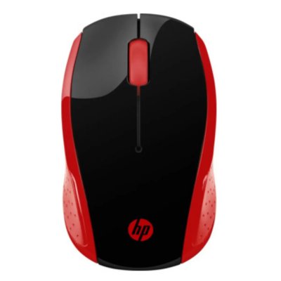 HP  200 emprs red wireless mouse 2HU82AA
