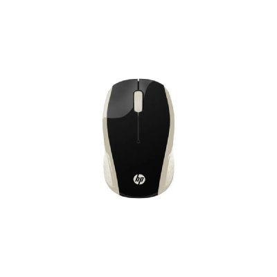 HP  200 - souris - 2.4 GHz - or de soie