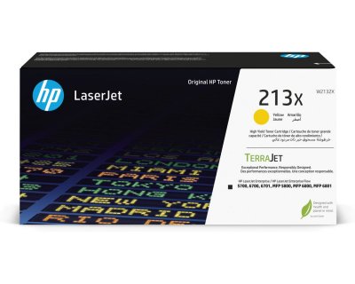 HP  213X Toner Laserjet Authentique Grande capacit&eacute; Jaune