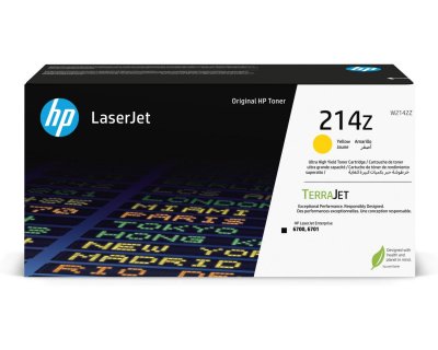 HP  214Z YLW Original Laserjet Toner CRTG