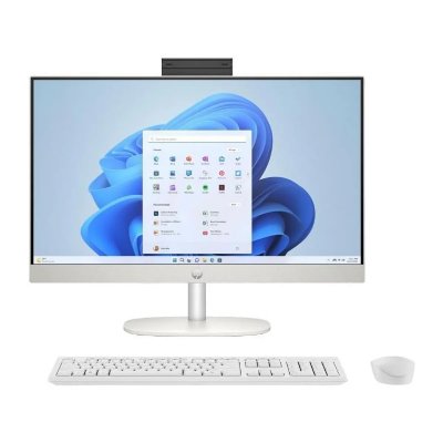 HP  24-CR0067NF 23.8"" AMD Ryzen 5 16 Blanc 512 Go