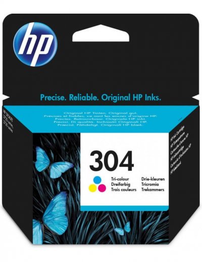 HP  304 Cartouche Couleur N9K05AE 