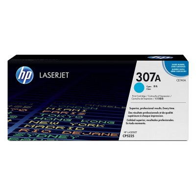 HP  307A toner LaserJet cyan authentique