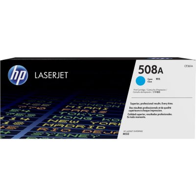 HP  508A toner LaserJet Cyan authentique