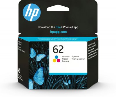 HP  62 Cartouche d'encre Plusieurs couleurs Original C2P06AE