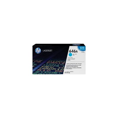 HP  646A toner LaserJet cyan authentique
