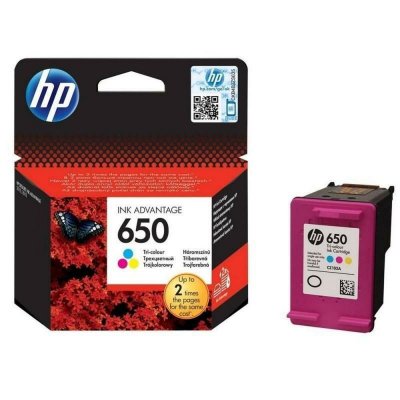 HP  650 Cartouche Couleur CZ102AE