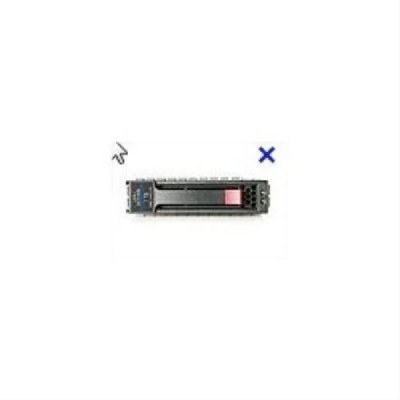 HPE HP 6G LFF Disque Dur Interne SATA 6 Goits Noir 2 to