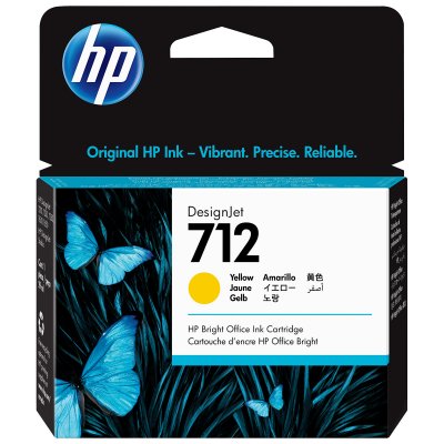 HP  712 Original Jaune 1 pi&egrave;ce(s)