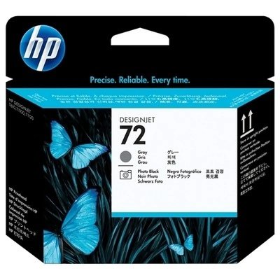 HP  72 Grey And Photo Black