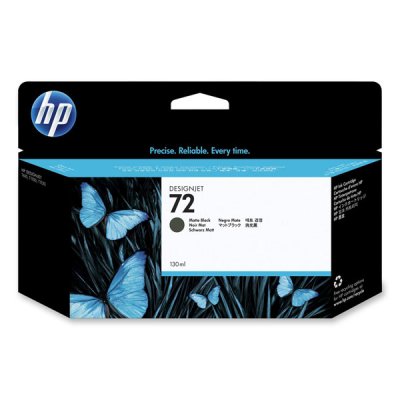 HP  72 Noir Mat