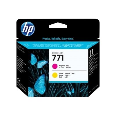 HP  771 - jaune, magenta - t&ecirc;te d'impression