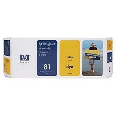 HP  81 Cartouche Jaune C4933A