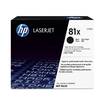 HP  81X toner LaserJet noir authentique grande capacit&eacute; CF281X