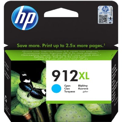 HP  912xl Ink Cartrige Bleu