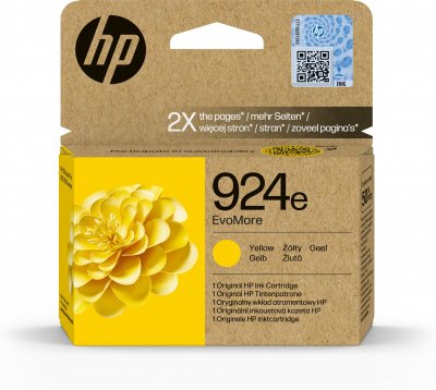 HP  924e EvoMore - Jaune - original - cartouche d'encre 