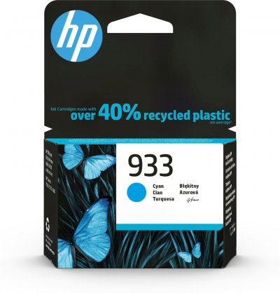 HP  933 Cartouche d'encre Cyan Original CN058AE