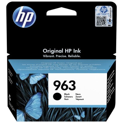 HP 963 Original Noir 1 pi&egrave;ce(s), Encre