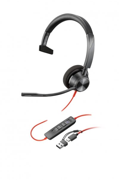 POLY Hp Casque Voip Bw 3310 Mono-m Usb-c +usb-c/a