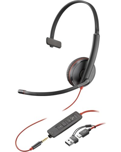 POLY Hp Casque Voip  3215 Usb-c +usb-c/a