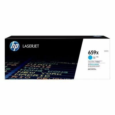 HP   659x high yield cyan toner noir