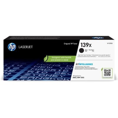 HP  LaserJet Cartouche de toner authentique noir 139X grande capacit&eacute;